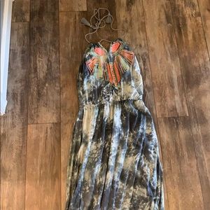 NWT Flying Tomato S Maxi Tassel Dress